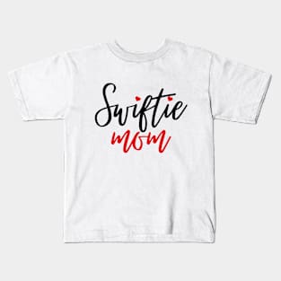 Swiftie Mom Red Kids T-Shirt